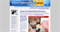 Desktop Screenshot of frostfighter.com